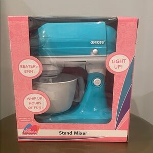 Blue and white Stand Mixer Toy new